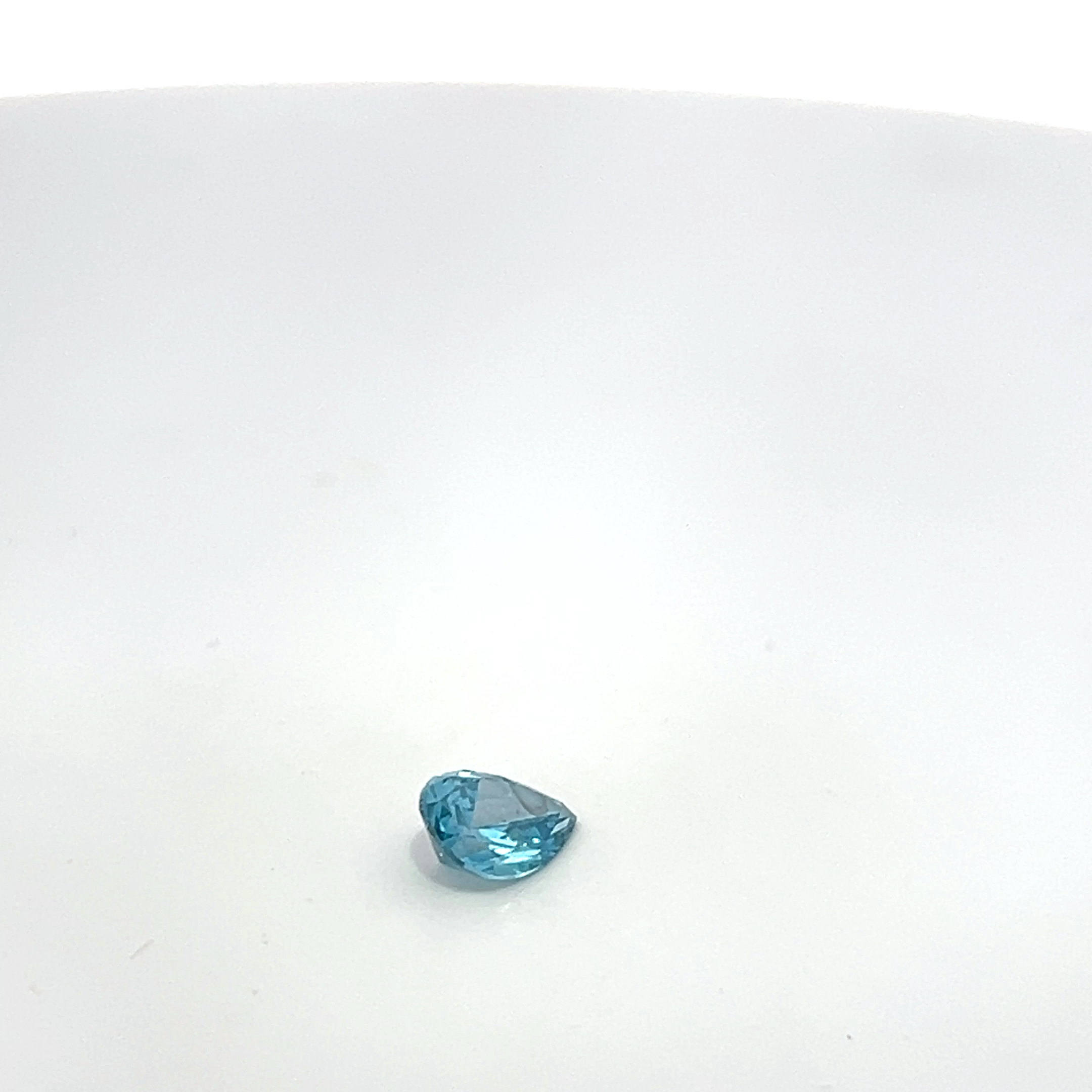 Pear 0.99 FANCY VIVID BLUE VS2 